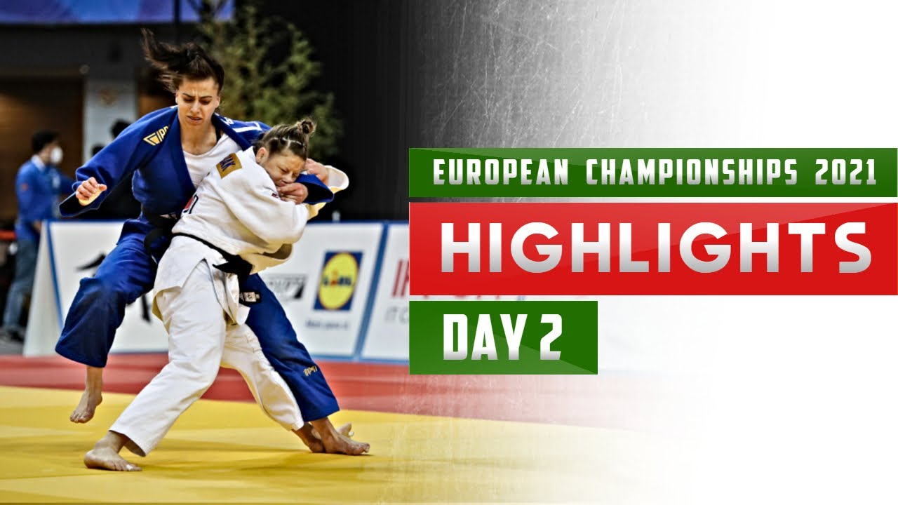 Highlights from Day 2 of European Judo Championships 2021 in Lisbon (Дзюдо2021/柔道2021)