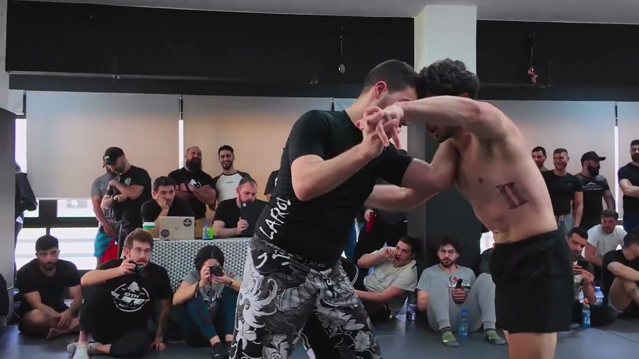 1-26 Hashem Al Mansi (AUB Phoenix Jiu Jitsu Varsity) VS Amir Salaheddine (The Latest) background