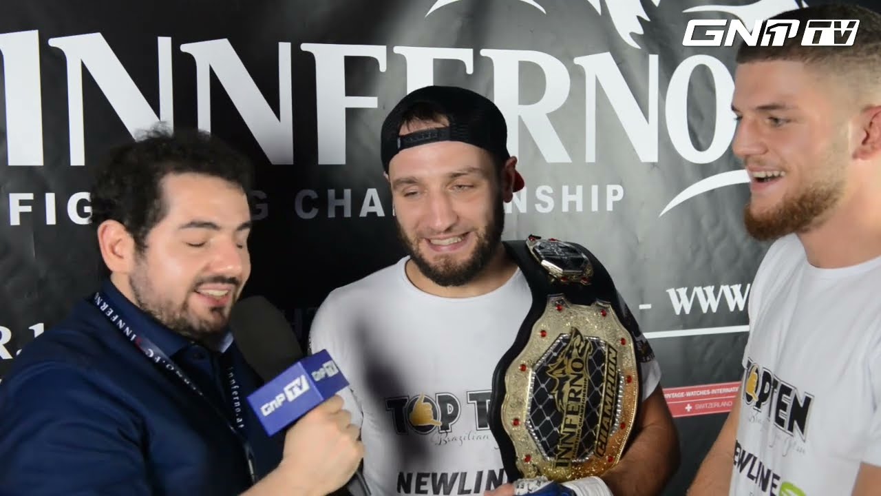 Post Fight Interview Winner INNFERNO 4 - Ayub Gaziev