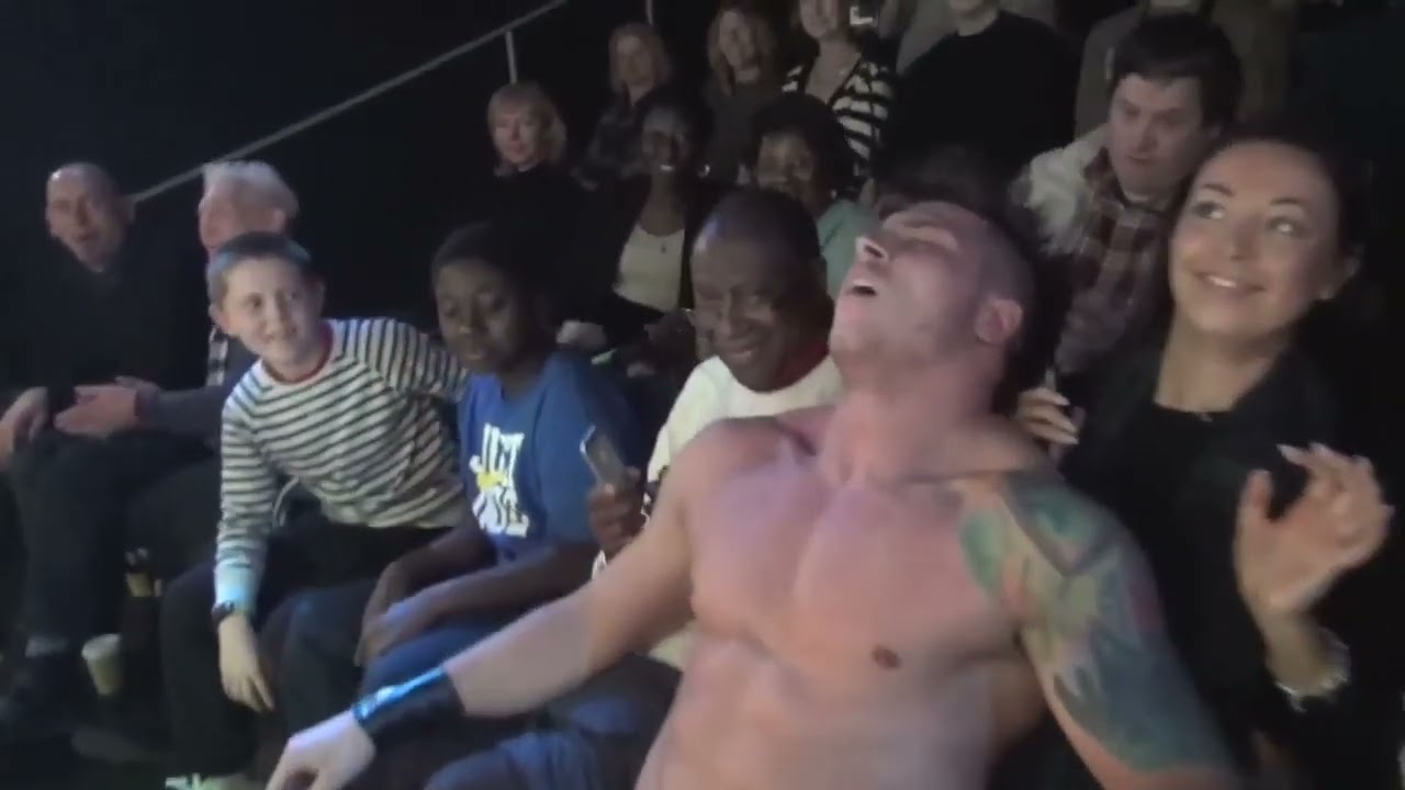 Josh Shooter vs The Zulu Warrior, Chelsea Theatre 2015 backdrop