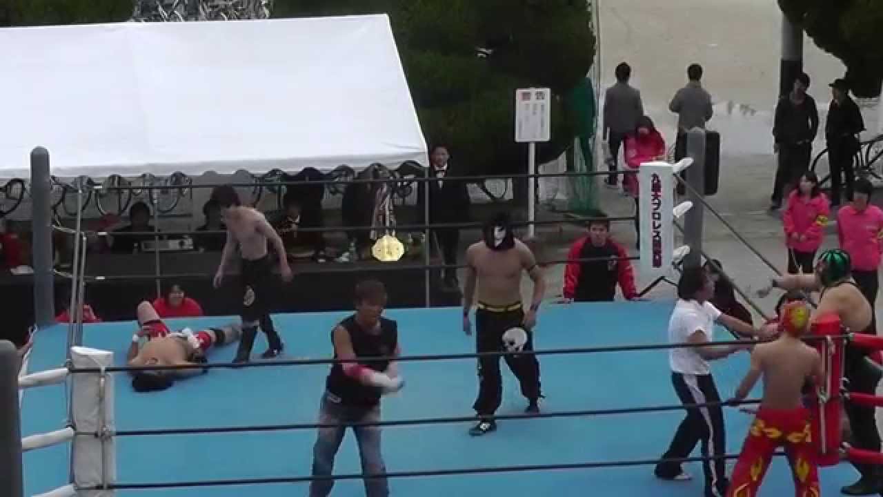 2013/11/17【3】西南学院大学第64回大学祭 セミファイナル =九州産業大学プロレス研究部=