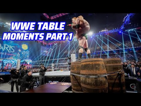 WWE Table Moments Compilation 