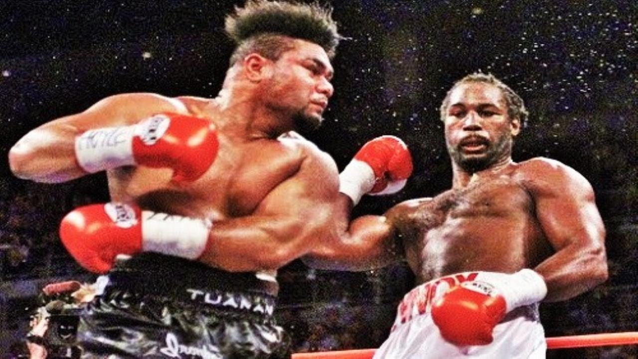 David Tua - Devastating Left Hooks background