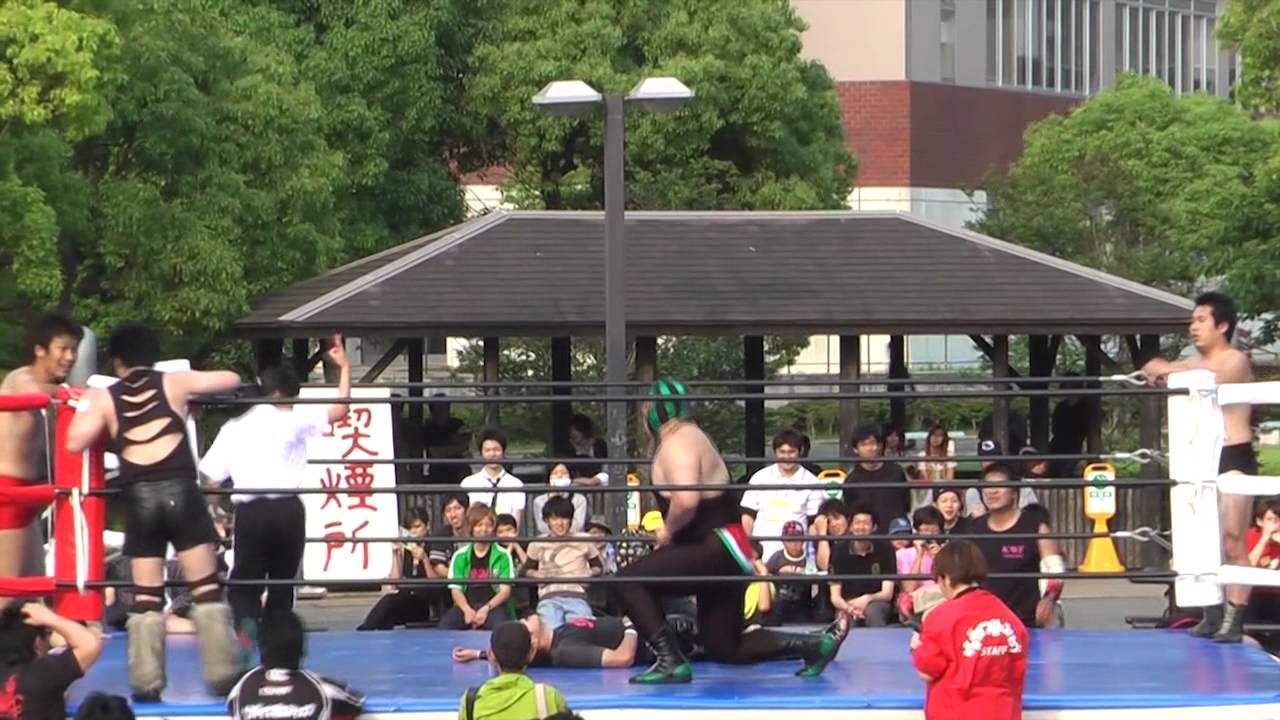 2011/6/5【6】第32回学文祭 セミファイナル 3-3 =九州産業大学プロレス研究部=