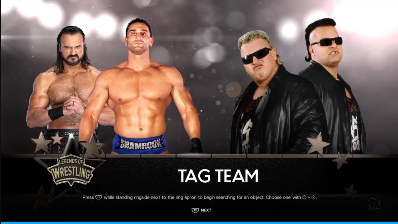 Legends Revenge McIntyre & Shamrock vs The Nasty Boys. Legends Reunion. WWE 2K24