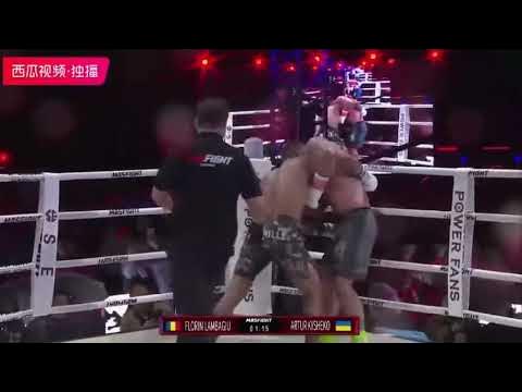 Rambo se luptă ca un nebun în China cu cel mai bun kickboxer al planetei Artur Kyshenko backdrop
