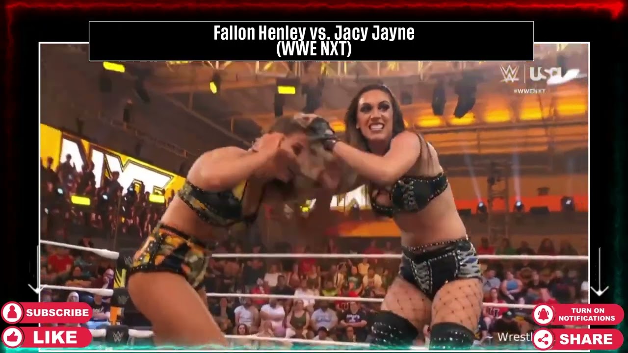 Fallon Henley vs. Jacy Jayne: WWE NXT; April 2, 2024 background