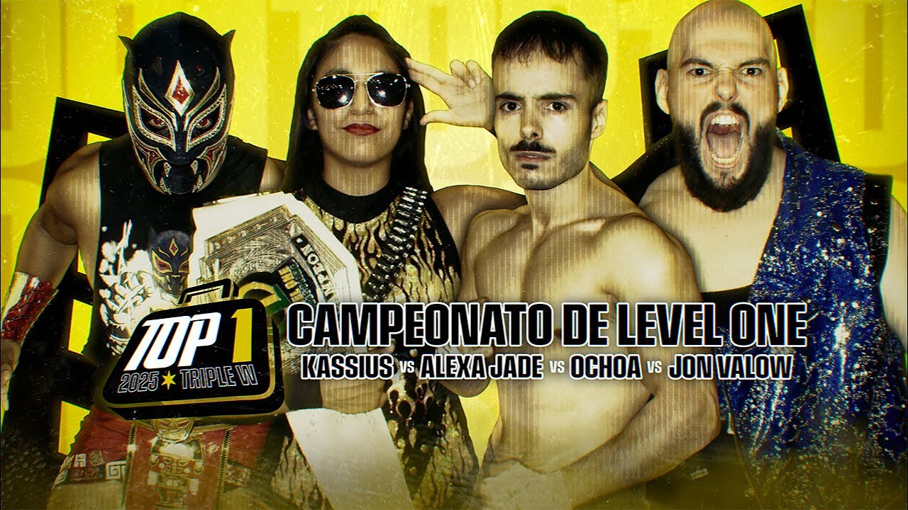 [FULL MATCH] Kassius vs Alexa Jade vs Ochoa vs Jon Valow [CAMPEONATO DE LEVEL 1] | TOP 1