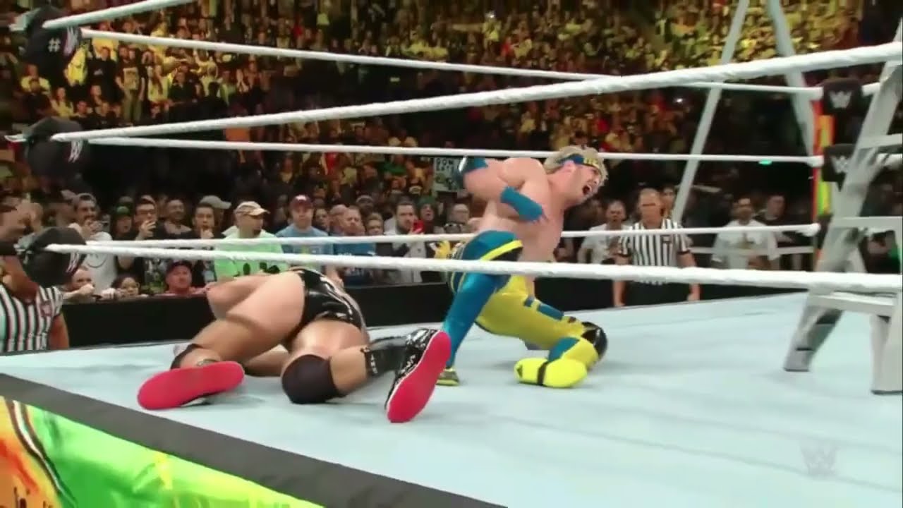 WWE 100 Cool Extreme Moments Part 42 background