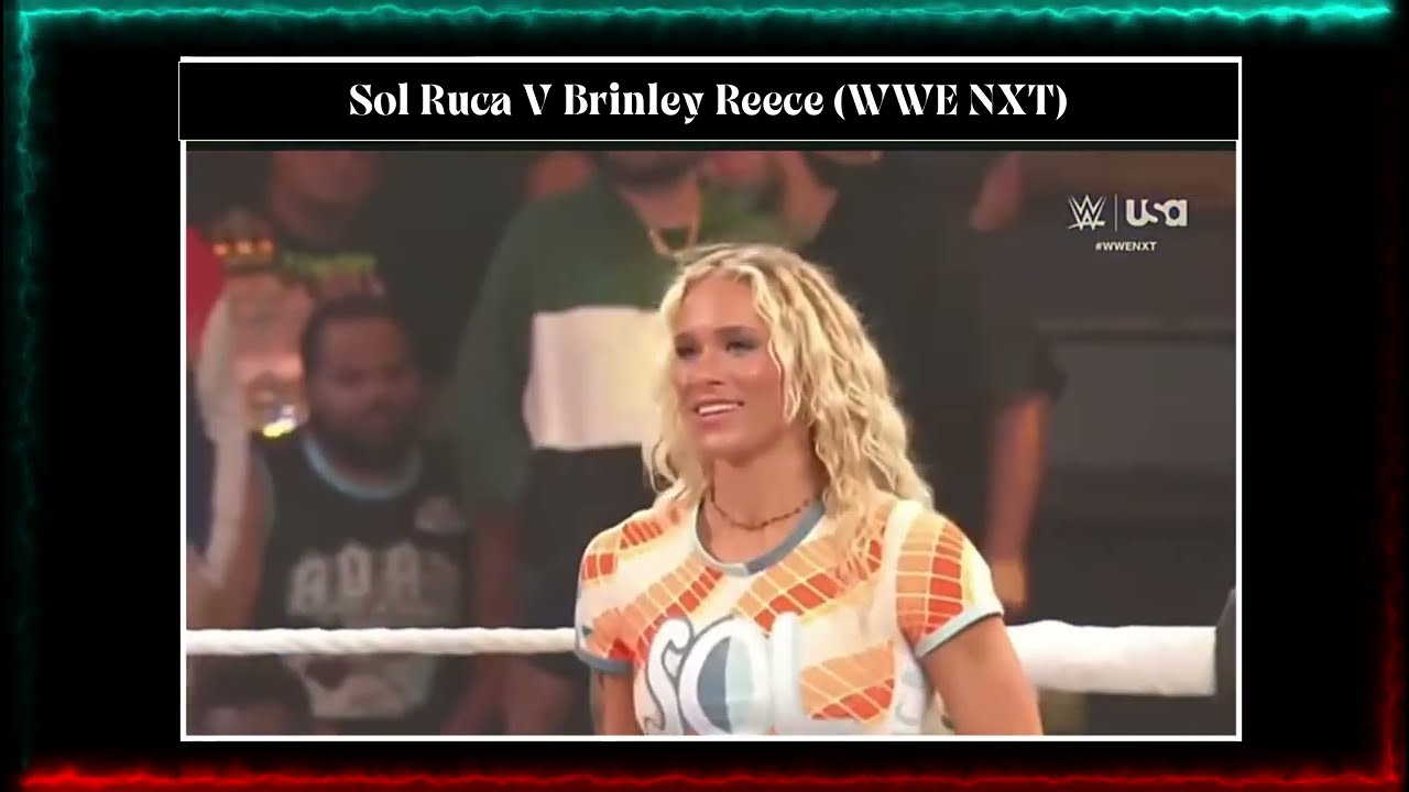 WWE NXT | Sol Ruca vs. Brinley Reece | 19/3/2024