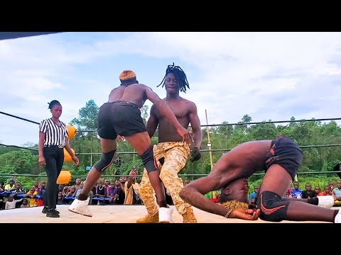 Anoa VS. One Man Army Street Fight at Impulse | Soft Ground Wrestling Uganda background