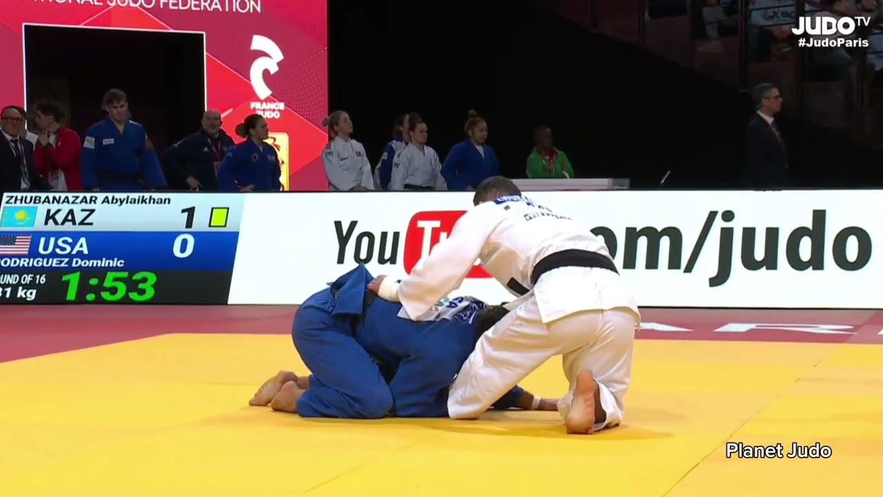 Abyllaikhan ZHUBANAZAR 🇰🇿 🆚️ Dominic RODRIGUEZ 🇺🇲 | 1/8 финала /-81кг | Большой Шлем Париж 2026