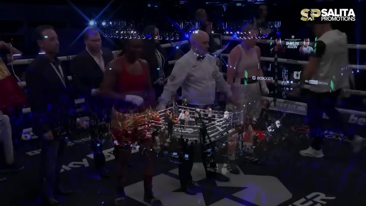 CLARESSA SHIELDS VS EMA KOZIN FULL FIGHT background