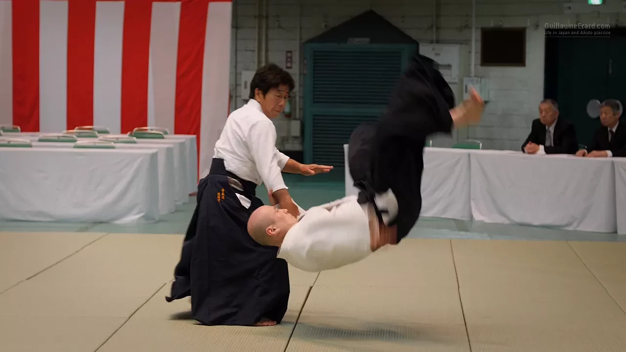 Aikido - Kubota Ikuhiro Shihan - 55th All Japan Aikido Demonstration 2017 background
