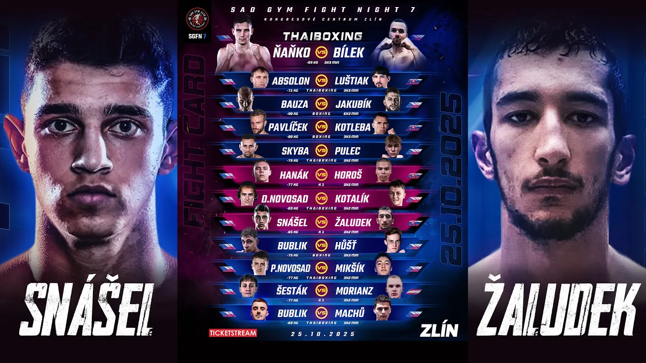 SNÁŠEL vs ŽALUDEK  -  K1  -  HIGHLIGHT