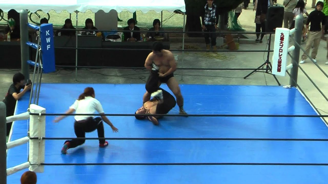 2011/11/12【3】西南学院大学第62回大学祭 1日目 セミファイナル =九州産業大学プロレス研究部=