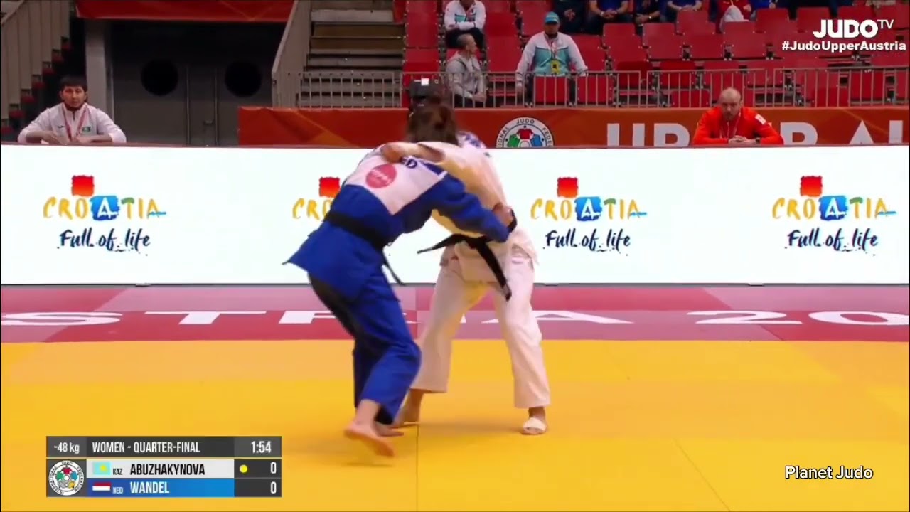 Abiba ABUZHAKYNOVA 🇰🇿 🆚️ Vera WANDEL 🇳🇱 | четвертьфинал/-48кг | Гран При Австрия 2026