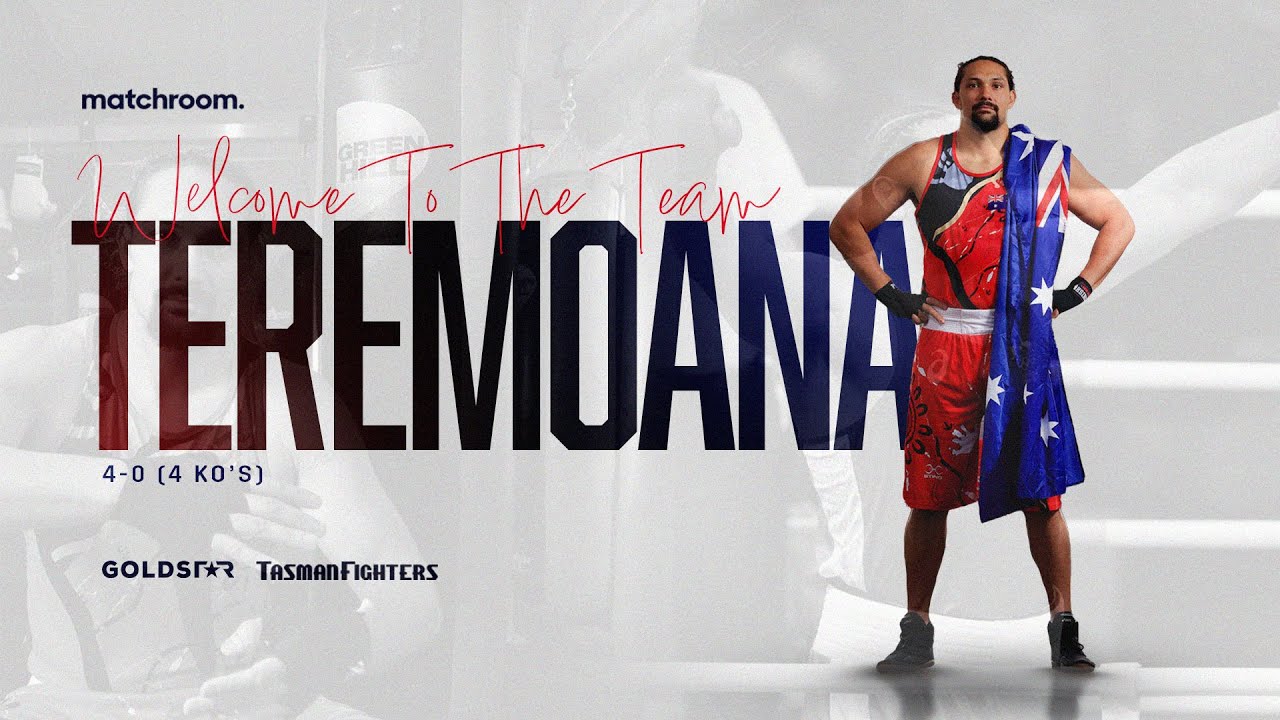 "I'm A Boxer-Puncher Like Lennox Lewis" - Olympian Teremoana Teremoana Signs