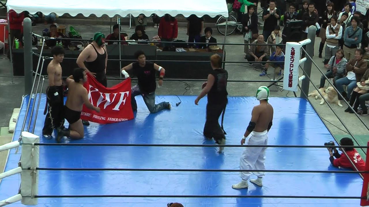 2011/11/13【9】西南学院大学第62回大学祭 2日目 メインイベント =九州産業大学プロレス研究部=