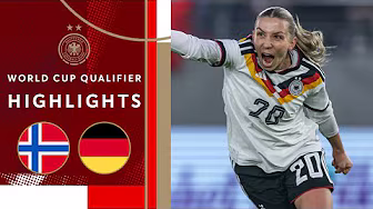 UNSTOPPABLE! Another marvellous win! | Norway vs. Germany 0-4 | Highlights | World Cup Qualifier