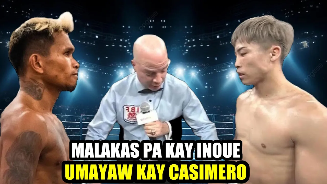 CASIMERO PINASUKO ang HALIMAW na HAPON na MALAKAS pa kay INOUE