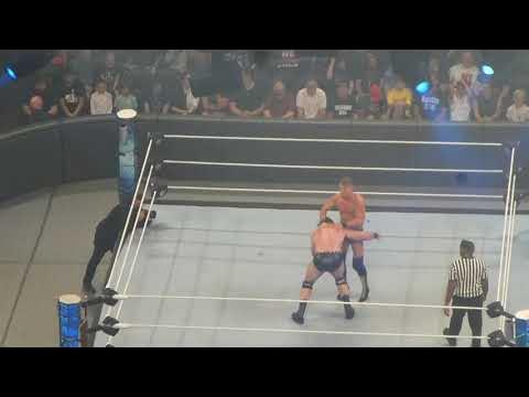 Drew McIntyre vs Ludwig Kaiser (Dark Match) at WWE Friday Night SmackDown background
