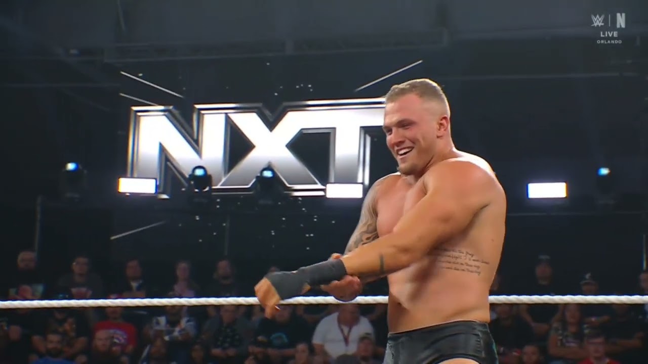 WWE NXT TAVION HEIGHTS VS MYLES BORNE 10/28/25