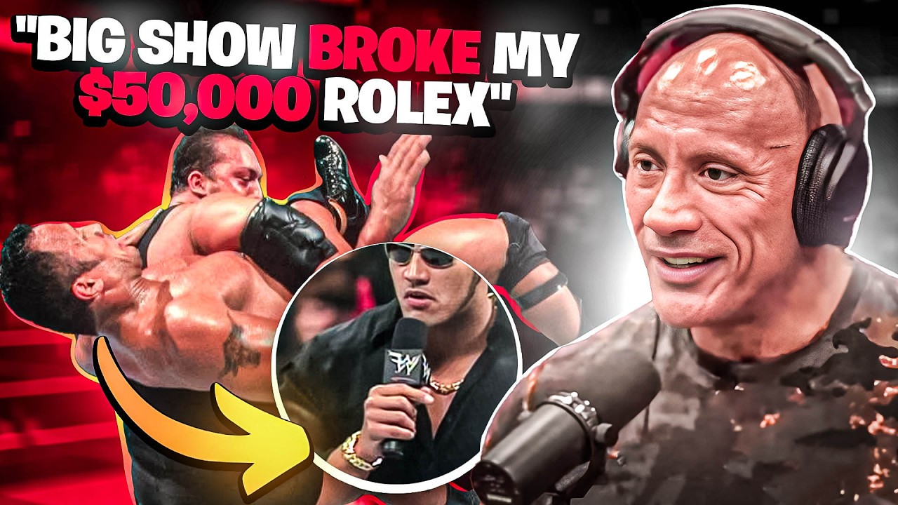 18 Minutes of The Rock Revealing INSANE Stories in WWE. background