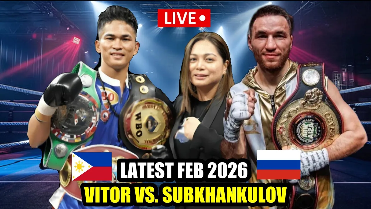 VITOR vs SUBKHANKULOV IBF TITLE FEB 2026 | VITOR 2X BAGSAK ANG CHAMPION SA R2!