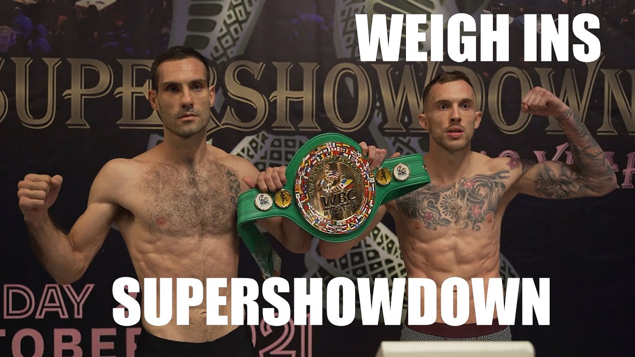 Supershowdown Weigh-Ins | Siam Boxing | Muay Thai