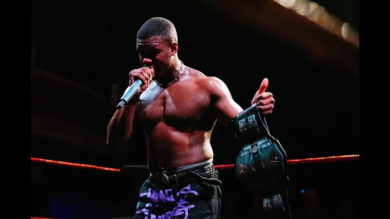 Man Like Dereiss has a few choice words for Charli Evans. background