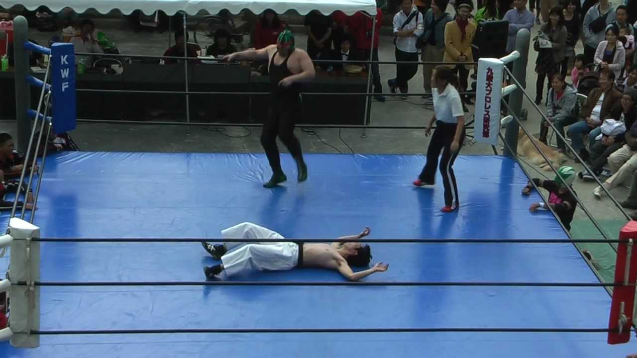 2011/11/13【7】西南学院大学第62回大学祭 2日目 第3試合 =九州産業大学プロレス研究部=
