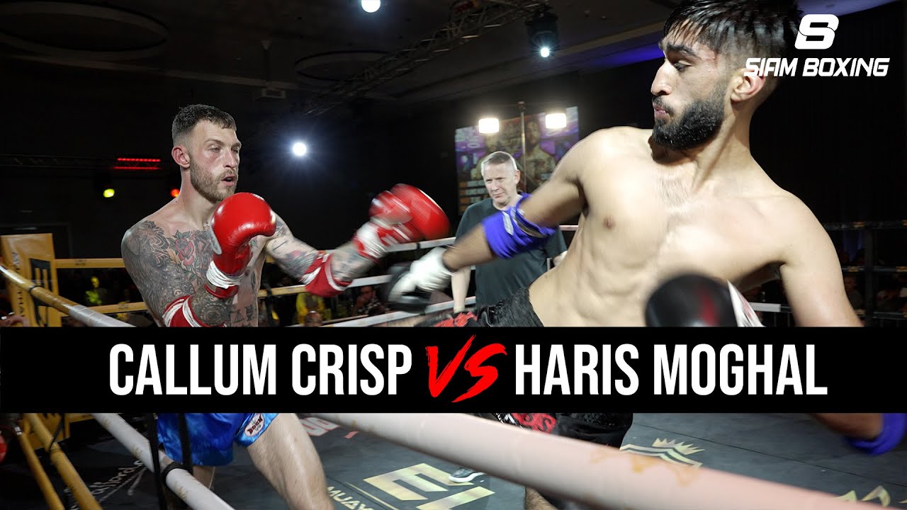 Callum Crisp vs Haris Moghal | FULL FIGHT | Elite FC - Siam Boxing background