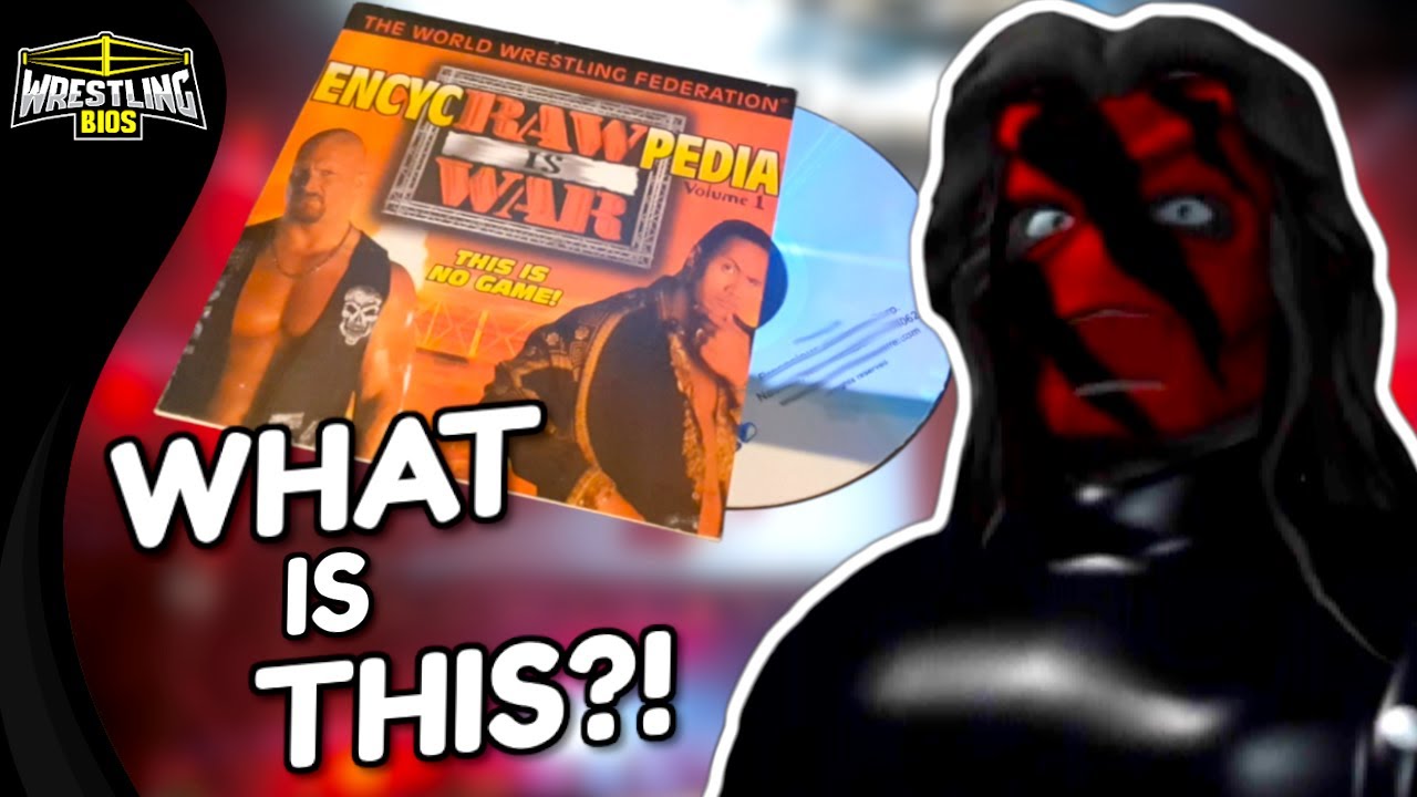 The WWF Encyc-RAW-pedia CD-ROM background
