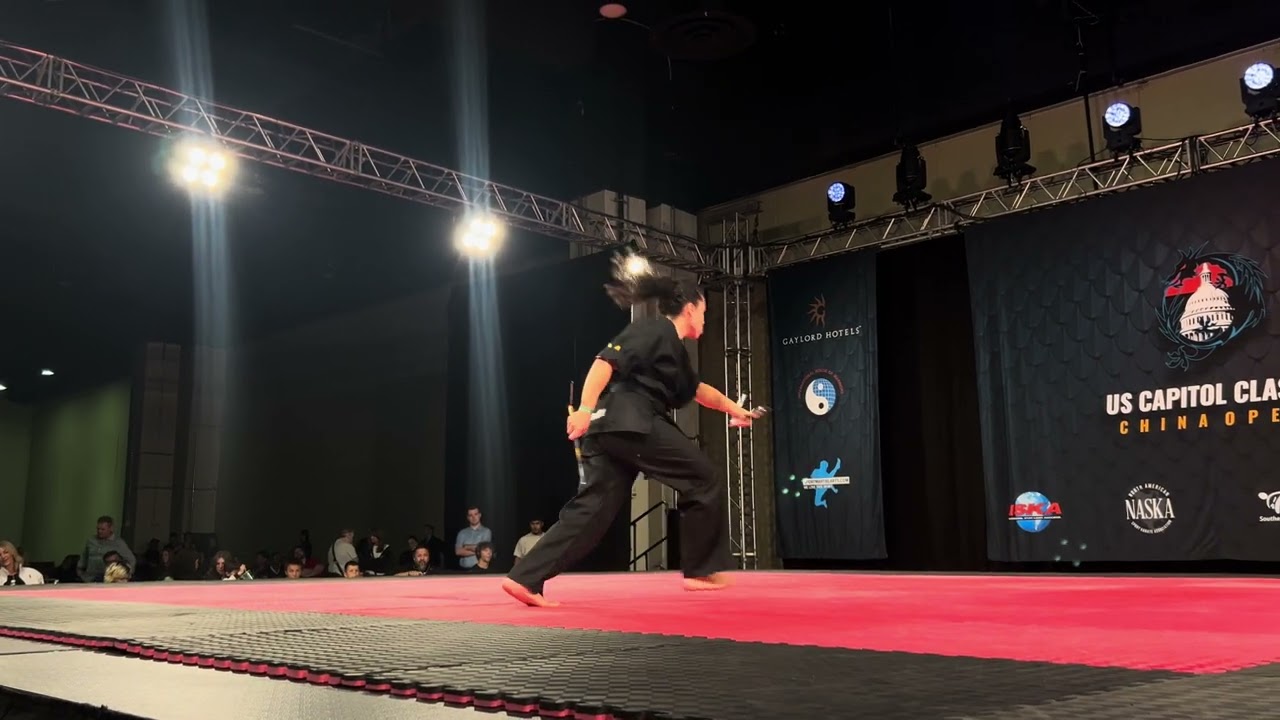 Haley Glass Women’s CMX Weapons Overall Grand Championship - US Capitol Classics 2025 background