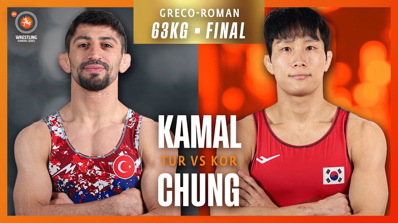 Kerem KAMAL (TUR) vs. Hanjae CHUNG (KOR) | RANKING SERIES 2025 | Gold Medal | GR 63Kg background