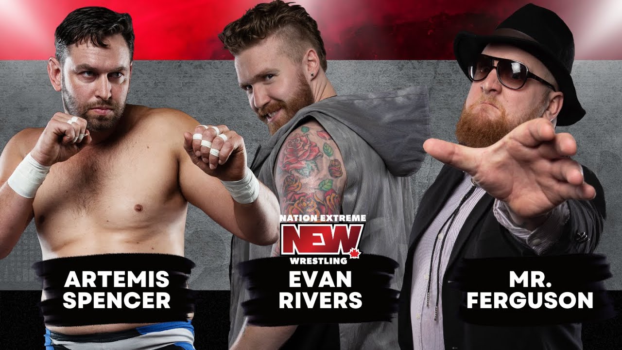 142. Artemis Spencer vs. Mr. Ferguson vs. Evan Rivers - NEW 12 - Vancouver, Canada backdrop