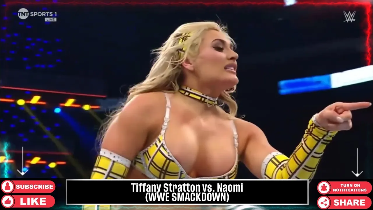 Tiffany Stratton vs. Naomi: WWE SMACKDOWN, April 12, 2024 background