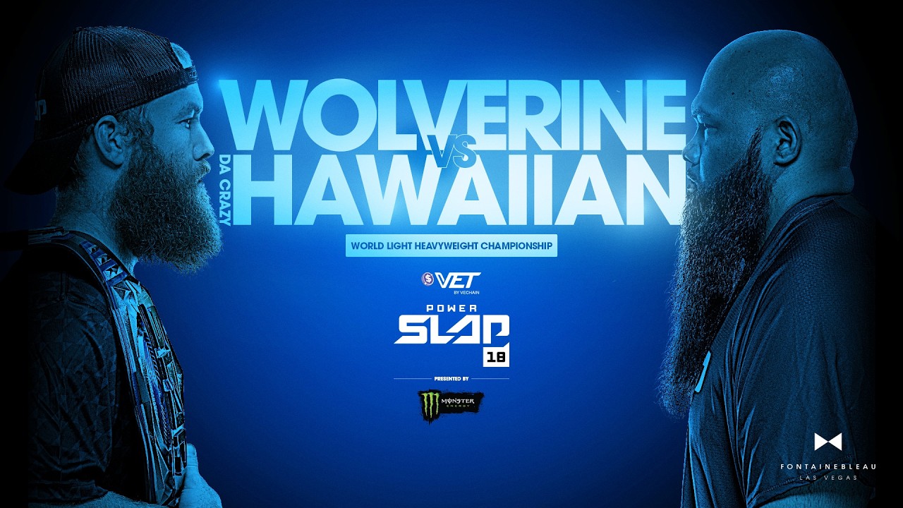 Power Slap 18: Wolverine x Da Crazy Hawaiian | CARD PRELIMINAR AO VIVO E COM IMAGENS