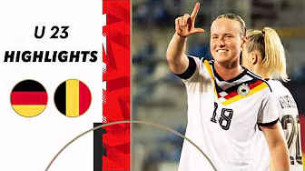 Birkholz Hattrick bei 6-Tore-Spektakel! | Deutschland 4-2 Belgien | U 23-Länderspiel der Frauen