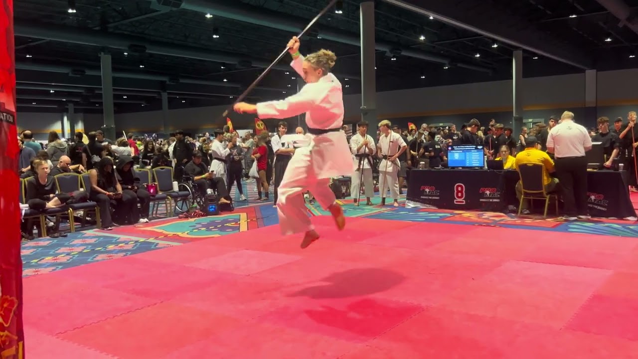 Magnus Magee 16-17 Boys Traditional Weapons - US Open 2025 background