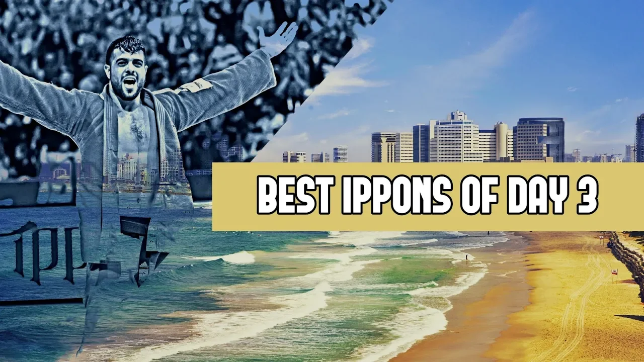 Best ippons in day 3 of Judo Grand Prix Tel Aviv 2019 background