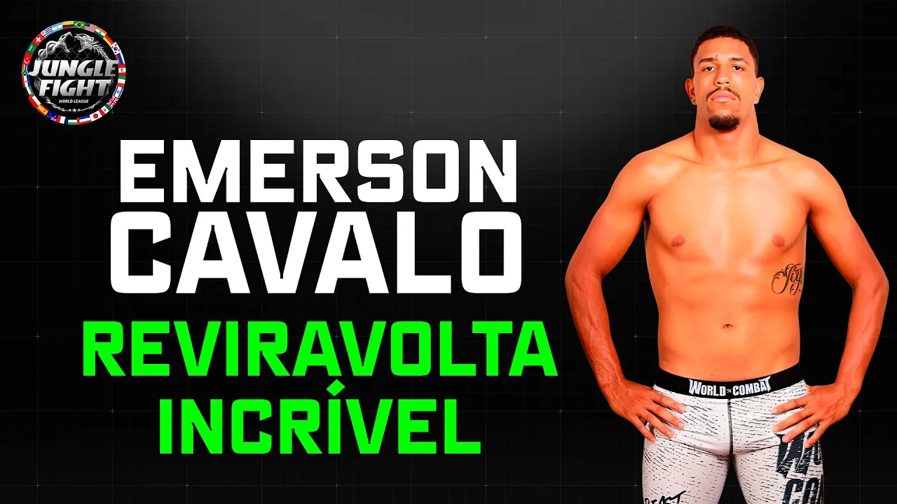 JUNGLE FIGHT 134 l EMERSON CAVALO X CELITO NASCIMENTO background