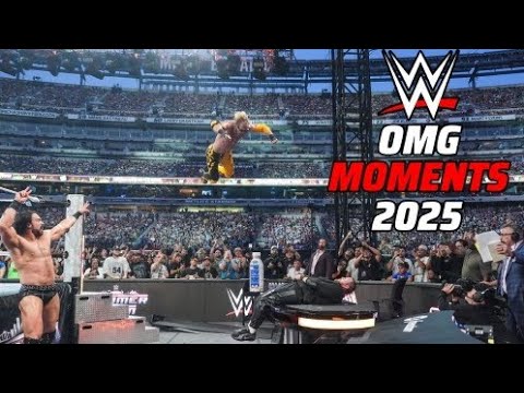 WWE Best OMG Moments of 2025 So Far