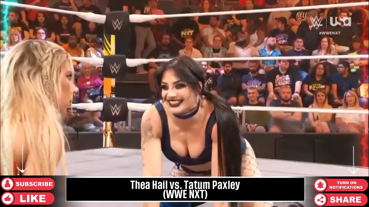 Thea Hail vs. Tatum Paxley; Arianna Grace & Gigi Dolin Segment: WWE NXT, April 16, 2024