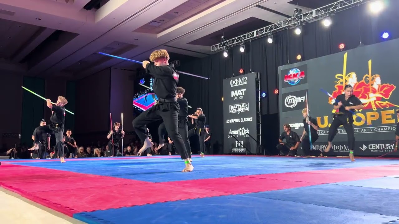 Team Competitive Edge Team Demonstration ISKA World Championship - US Open 2025 background