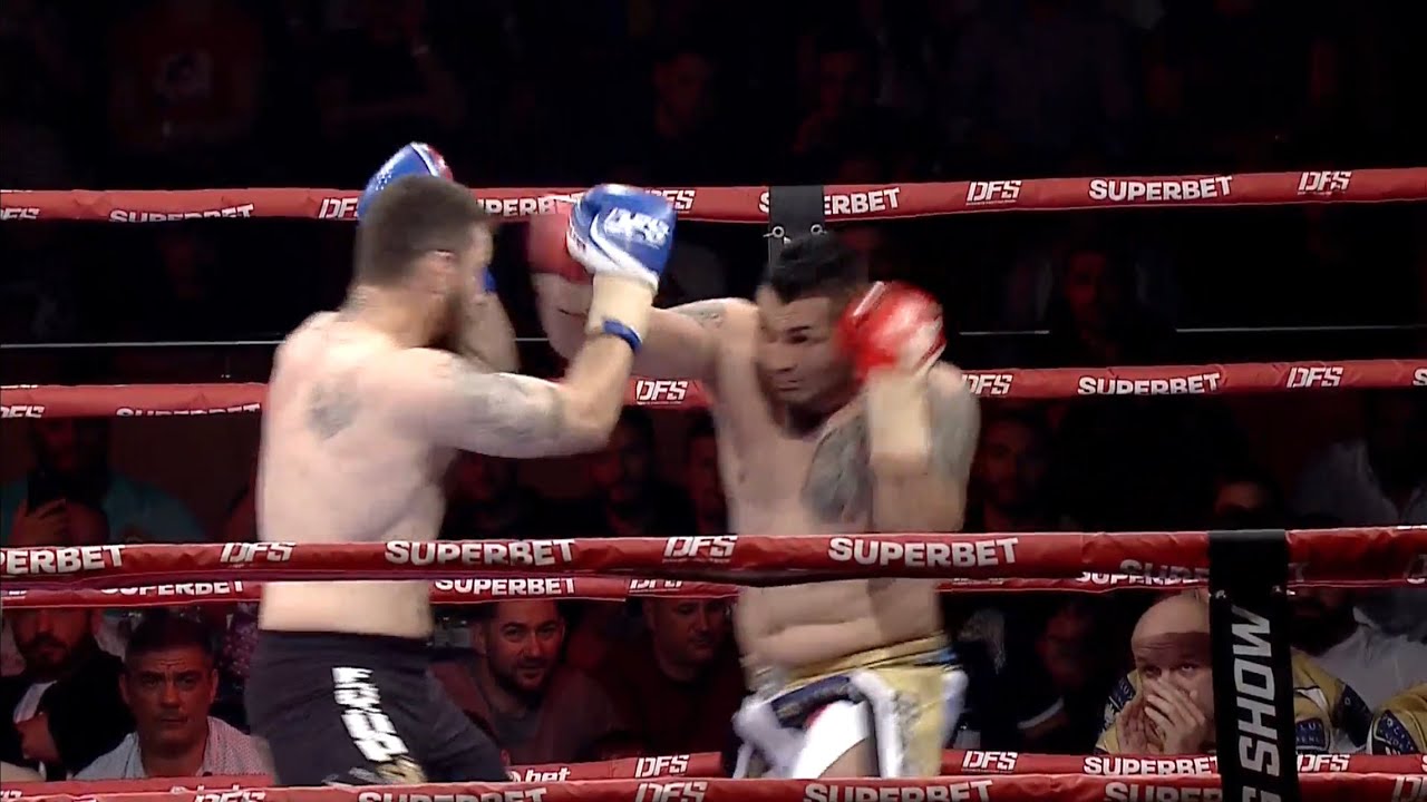 KO brutal în meciul Claudiu Bădoi vs Mukremin Guler