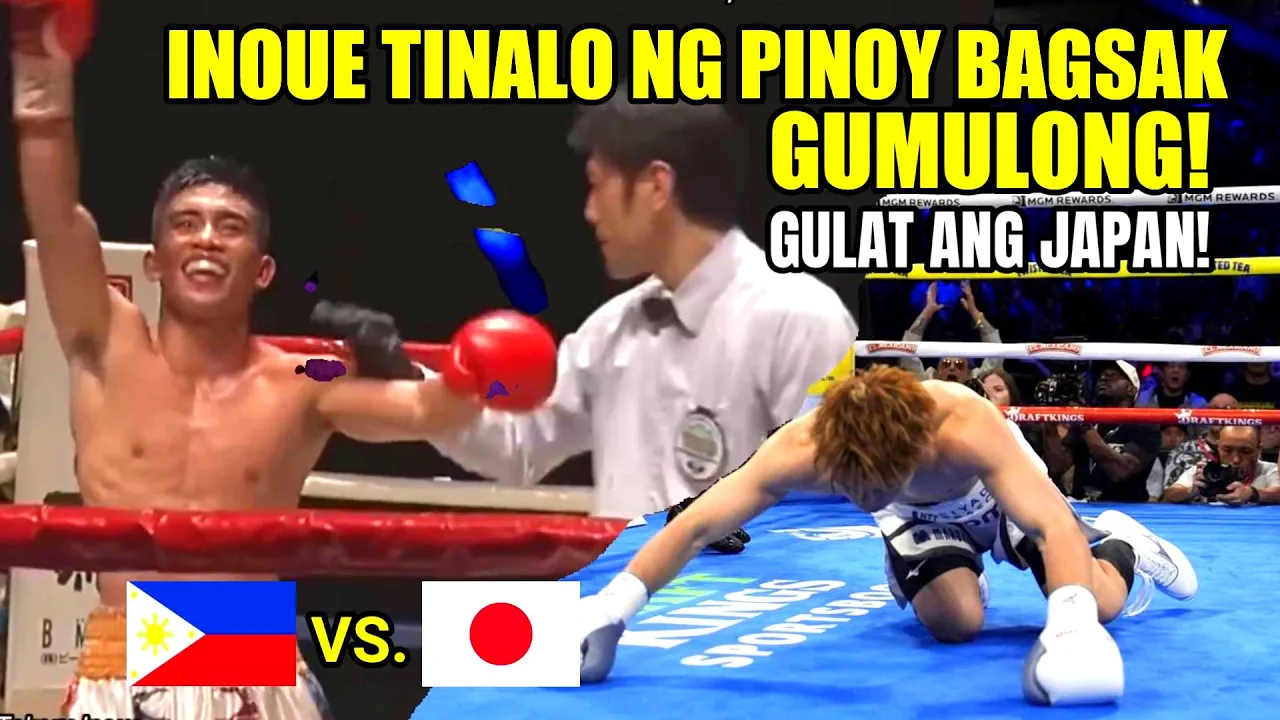Inoue tinalo ng Pinoy bagsak gumulong! Nagulantang ang Japan!