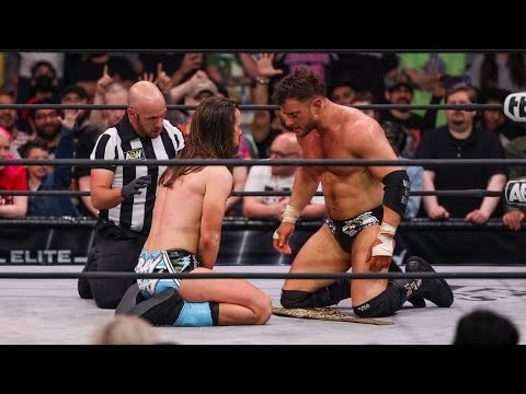 Adam Cole vs MJF Dynamite 14.06.2023 highlights background