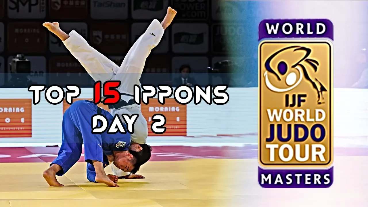 Top 15 ippons in day 2 of World Judo Masters Qingdao 2019 background